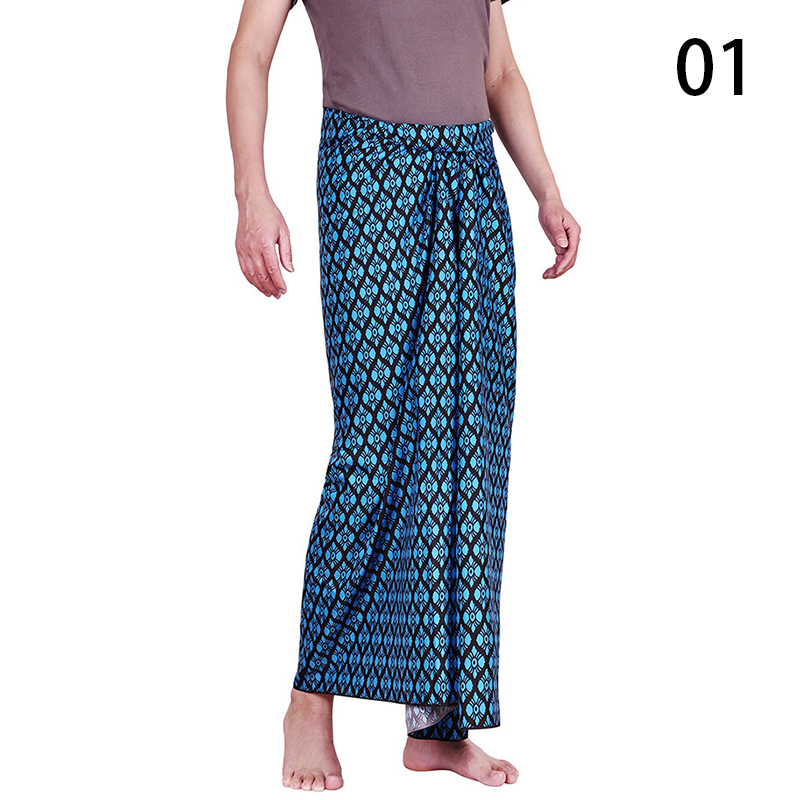 Batik Sarong Wrap - Unisexowy tradycyjny strój w stylu Azji