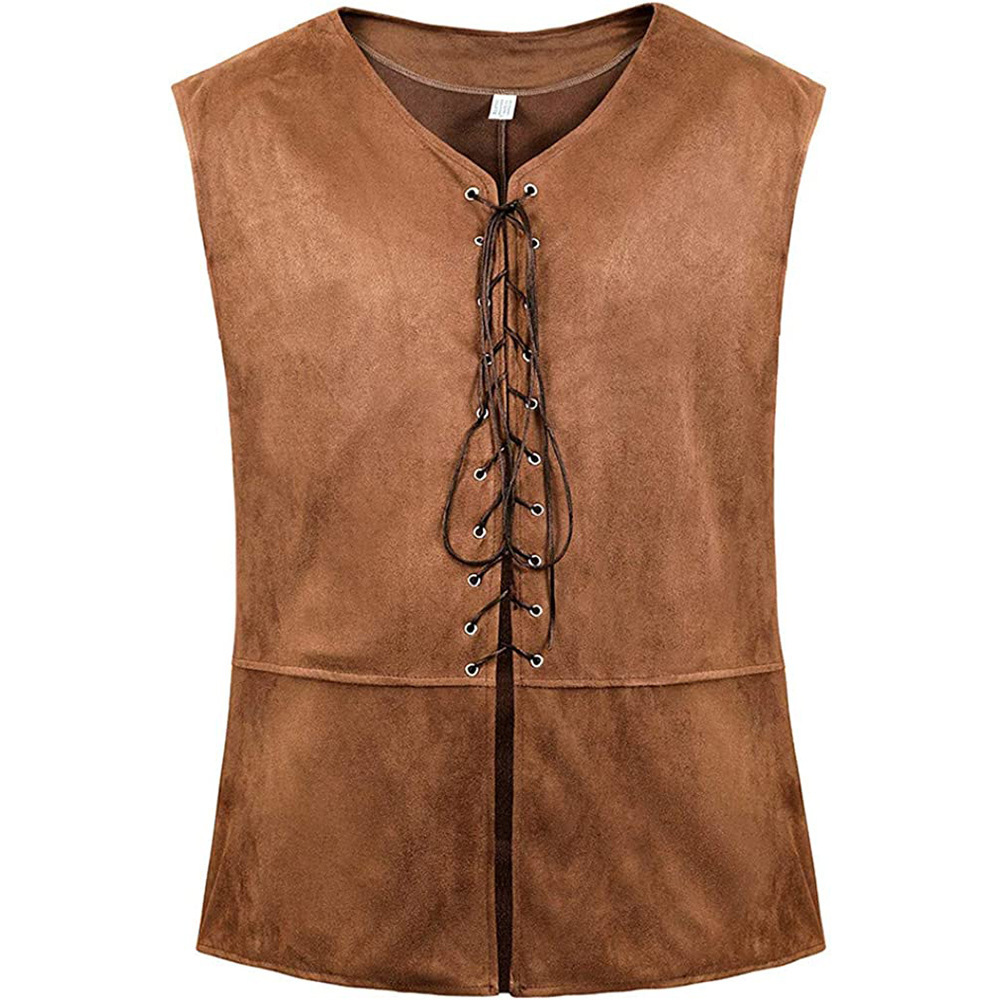 Ethnic Wear - Średniowieczna Renesansowa Piracka Gotycka Steampunkowa Kamizelka