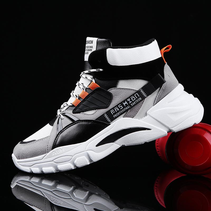 Men'S Ethnic Fashion Trends - Hightop letnie męskie buty sportowe męskie