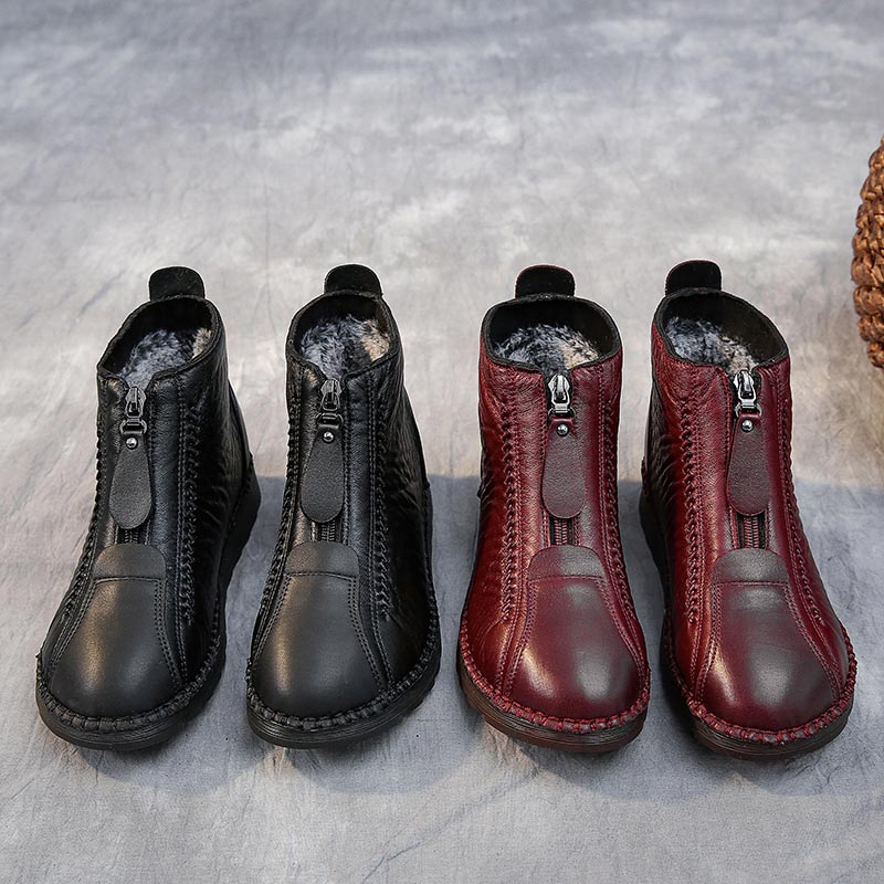 Ethnic Wear In Fashion Factory - Wysokie cięcie sneakersy ze skóry pu