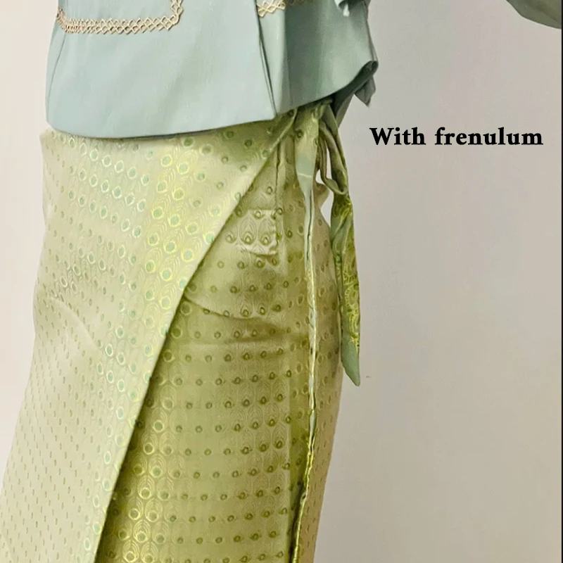 Batik Sarong Wrap - Malezja Tajlandia Narodowa Długa Spódnica Sarong