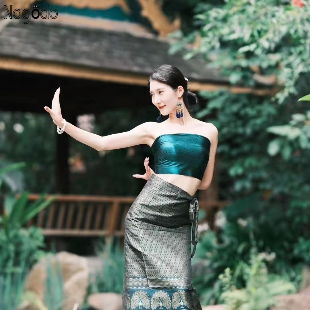 Batik Sarong Wrap - tradycyjna odzież damska Tajlandia 2 zestawy