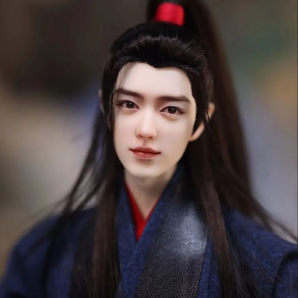 Ethnic Fashion Sale - 1/6 Bjd Figurka Pełny Zestaw Niebieski