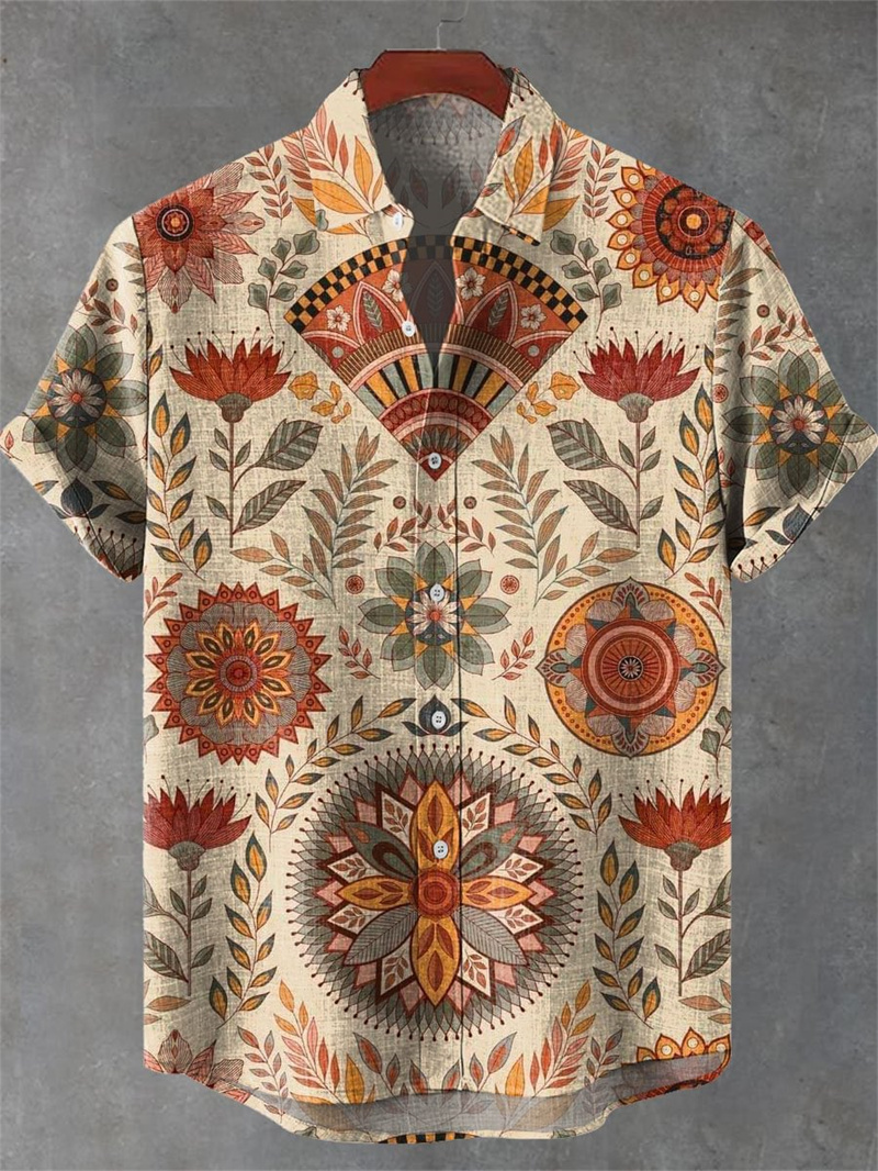 Męska koszula z krótkim rękawe – Men'S Ethnic Fashion Trends recenzja i cena