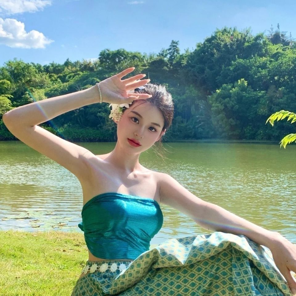 Tajski strój narodowy, etniczn – Batik Sarong Wrap recenzja i cena