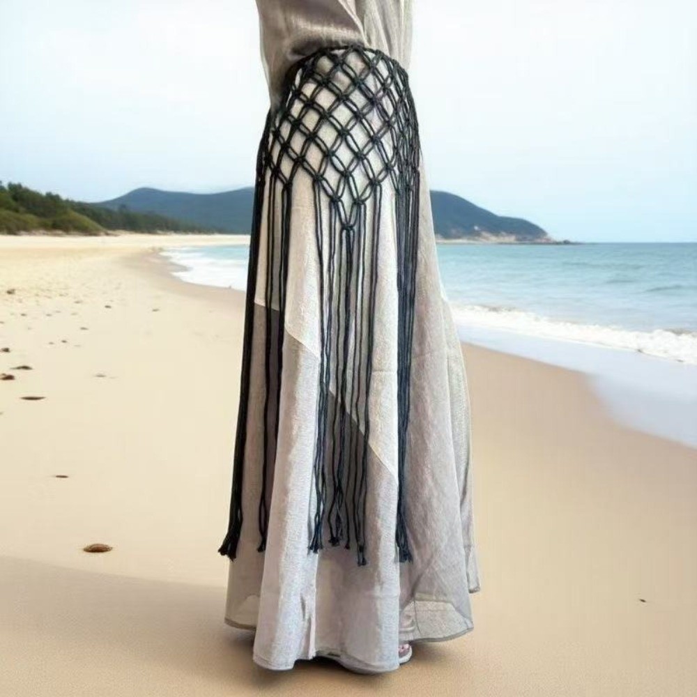 Modny, boho, siateczkowy pas z – Ethnic Fashion Design recenzja i cena