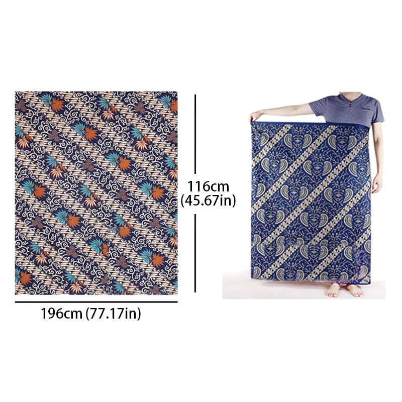 Męskie Damskie Batik Sarong Sp – Batik Sarong Wrap recenzja i cena