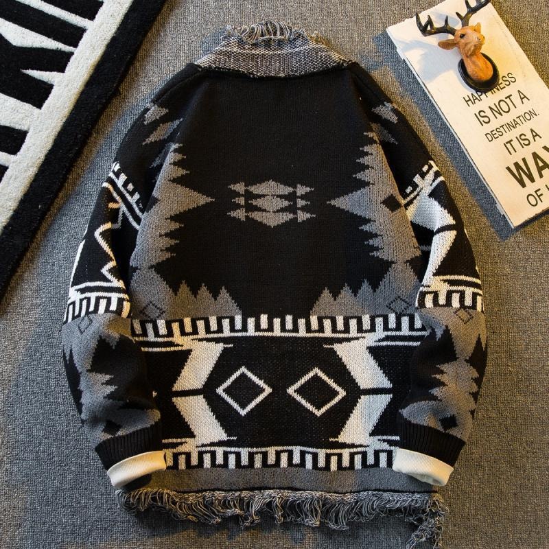Męski sweter rozpinany z dzian – Men'S Ethnic Fashion Trends recenzja i cena
