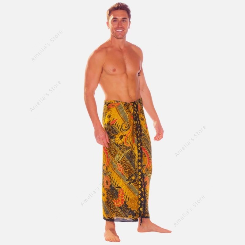 Sarongi męskie z tradycyjnym w – Batik Sarong Wrap recenzja i cena