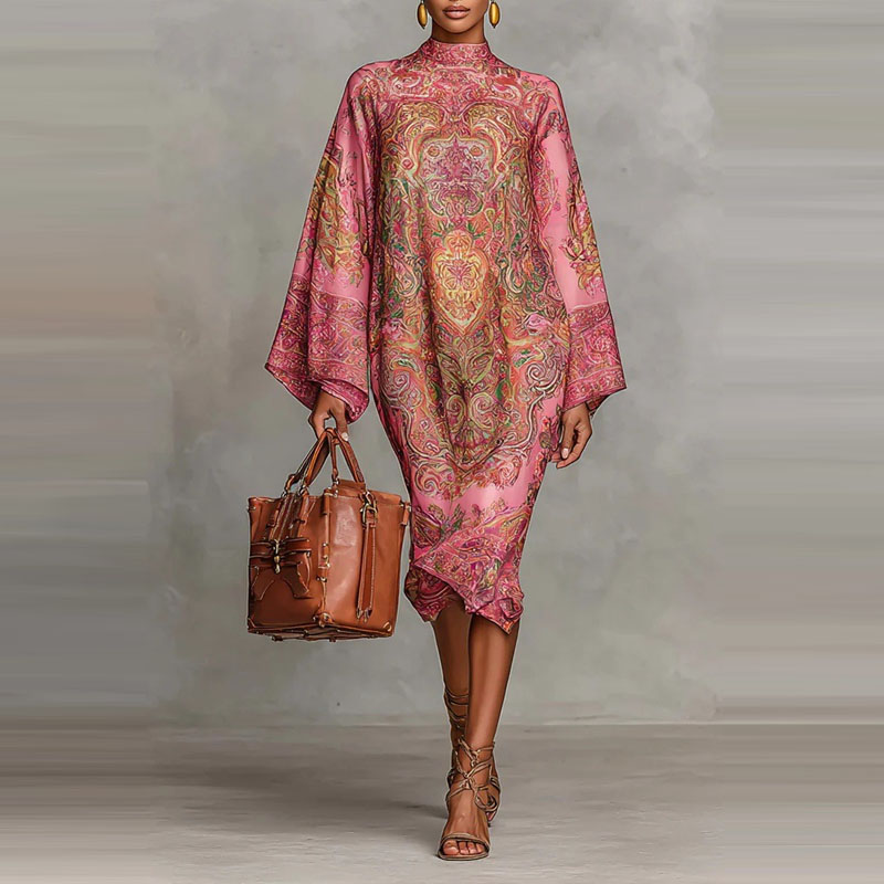 Sukienka damska w stylu etnicz – Ethnic Fashion Runway recenzja i cena